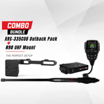 N90 Hilux UHF mount + XRS 335C Outback Pack combo